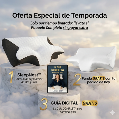 Almohada NeckPro Ergonómica SleepNest™